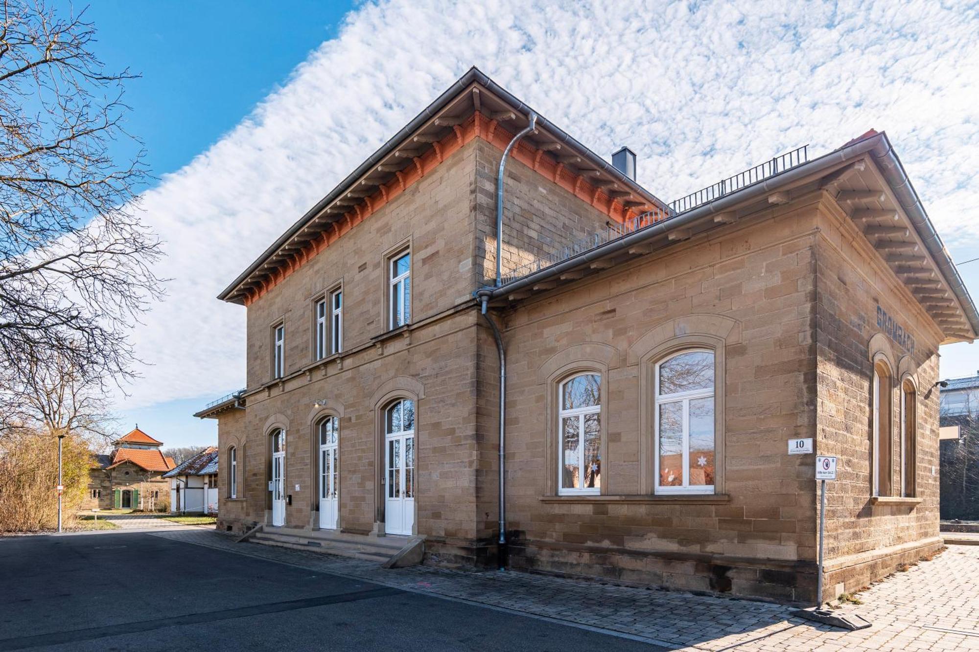 巴特拉珀瑙Bahnhof Grombach公寓 外观 照片